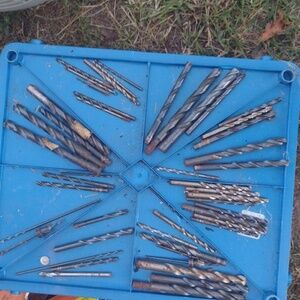 44 pc.Steel Drill Bit Lot